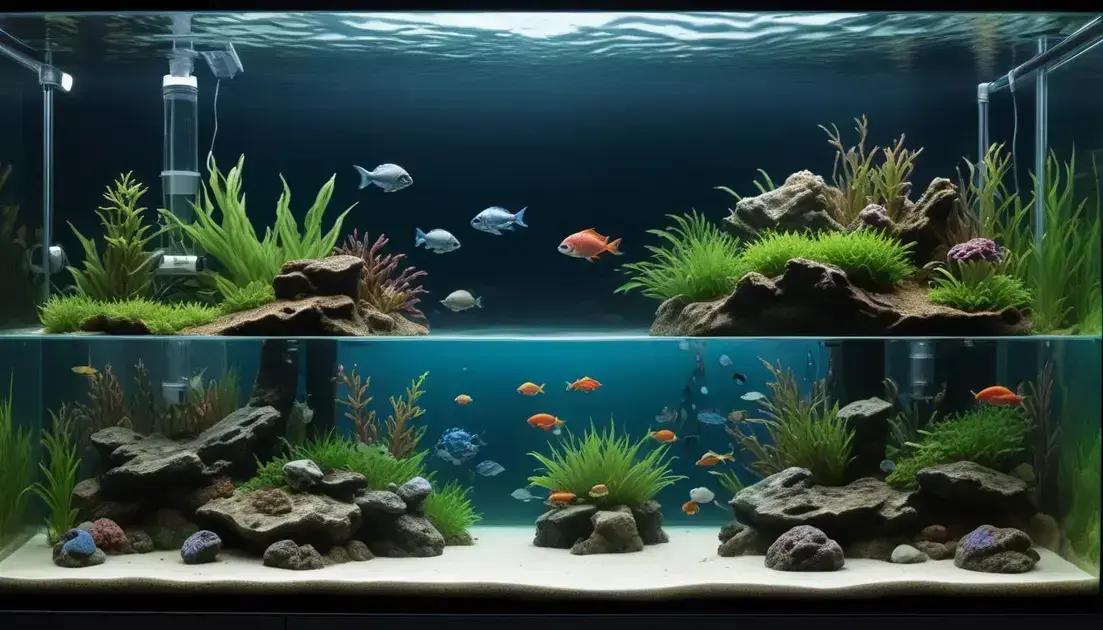 Cuidados essenciais para um aquário saudável Cuidados essenciais para um aquário saudável