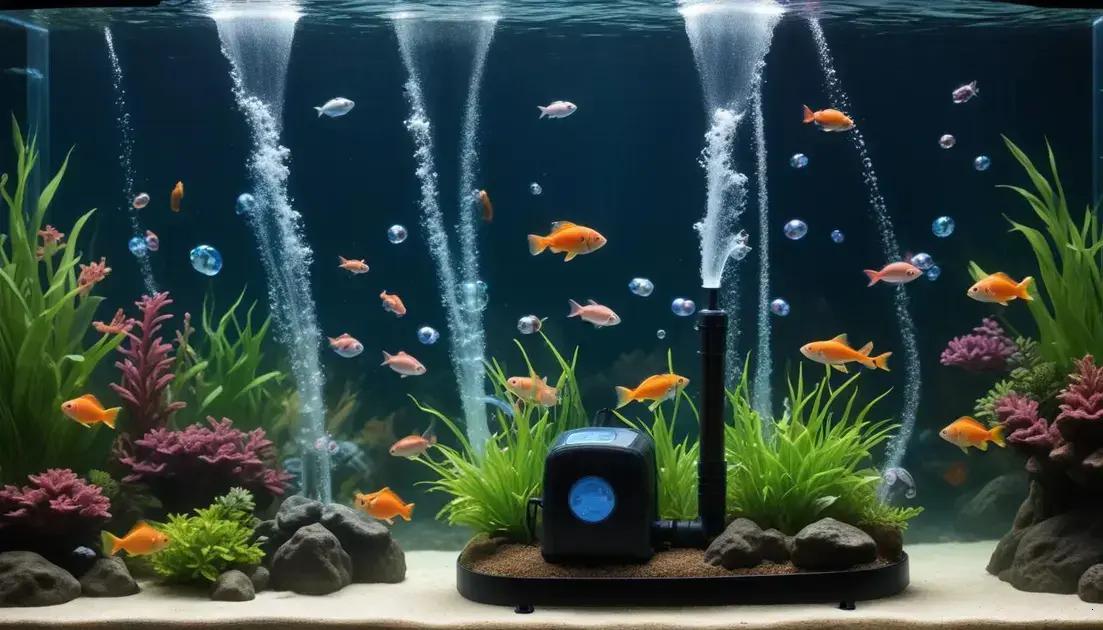 Como funciona uma bomba de ar para aquário? Como funciona uma bomba de ar para aquário?