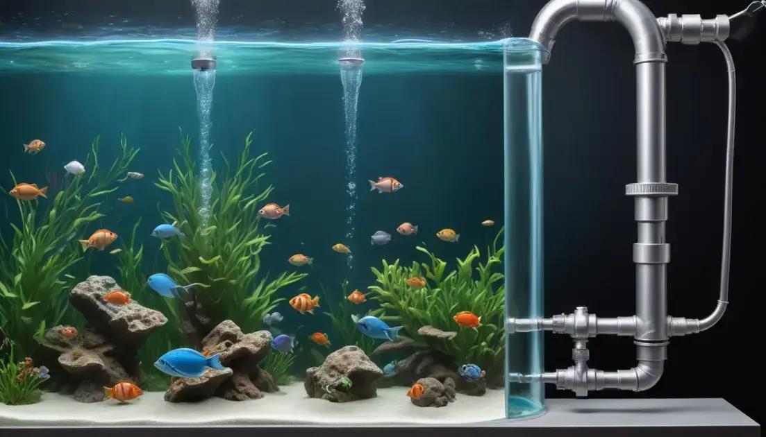 Como funciona o sifão na limpeza do aquário? Como funciona o sifão na limpeza do aquário?