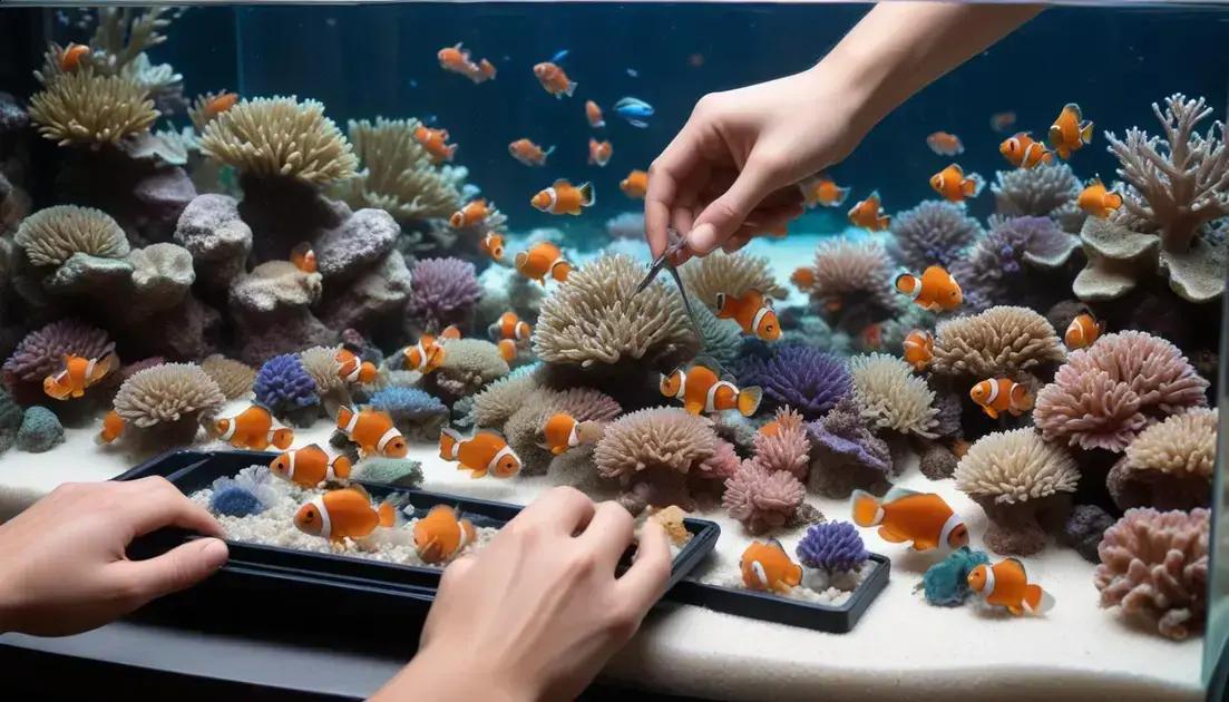 Como alimentar peixes marinhos: guia prático e dicas para ter sucesso hoje