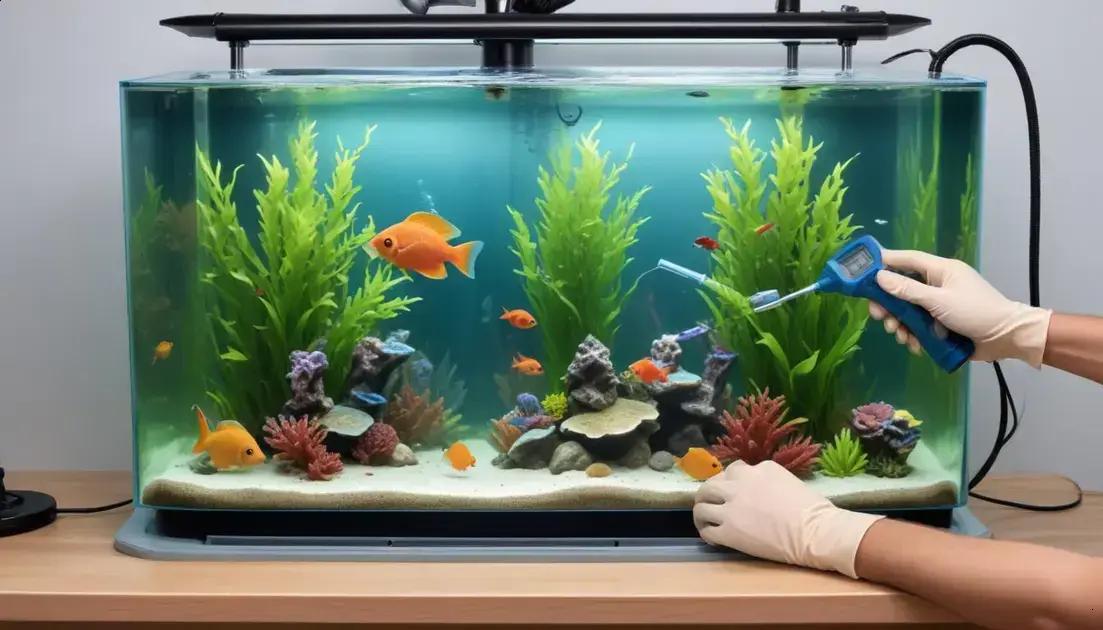 instalação passo a passo e posicionamento ideal dentro do aquário