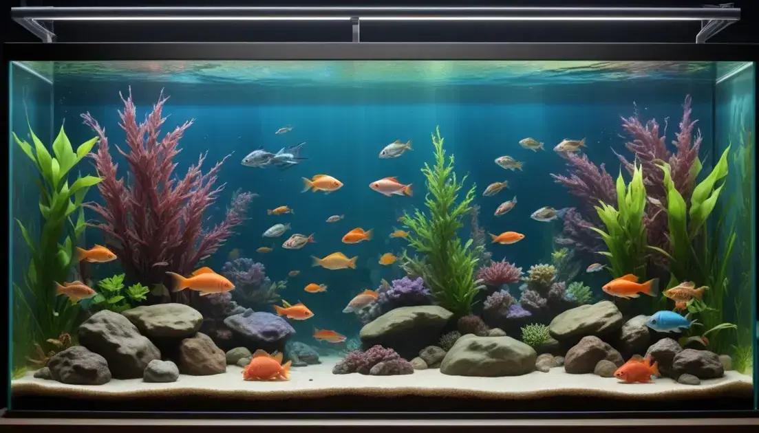 Quantos peixes você pretende ter?