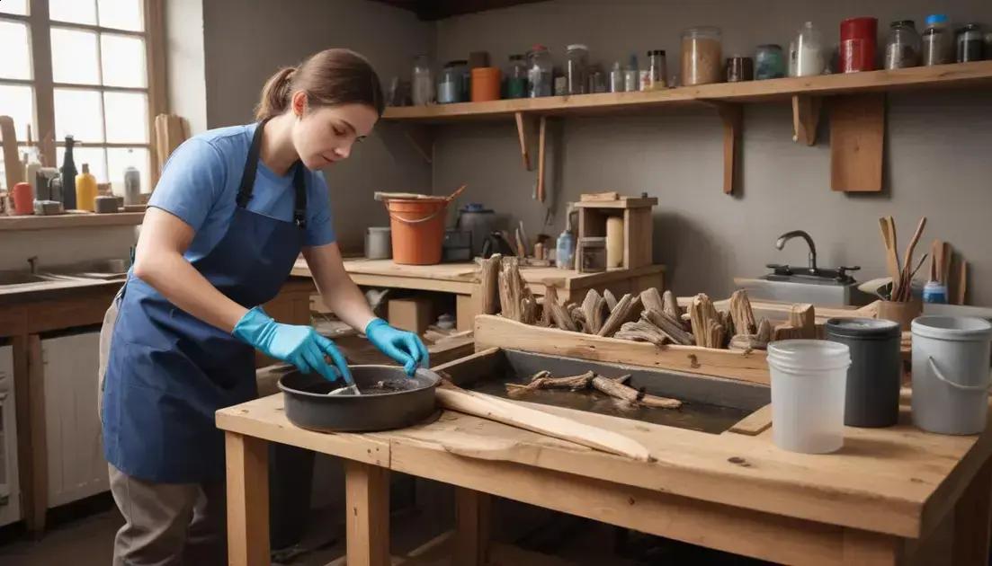 Preparação e higienização: passos para usar troncos com segurança