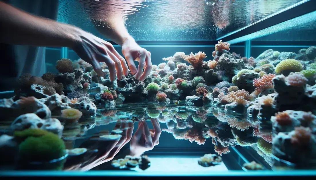 rocha viva para reef: guia completo para montar um aquário vibrante hoje